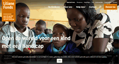 Desktop Screenshot of lilianefonds.nl
